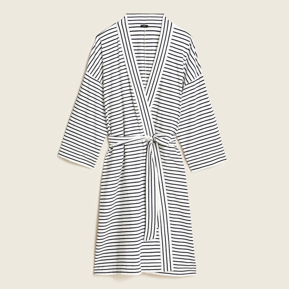 J. Crew Other - J Crew Dreamy cotton robe in stripe 3X